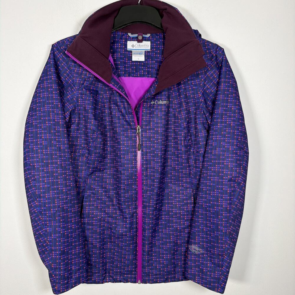 Columbia Medium Ski Snowboard‎ Coat Whirlibird Intercharge Omni-Tech Jacket